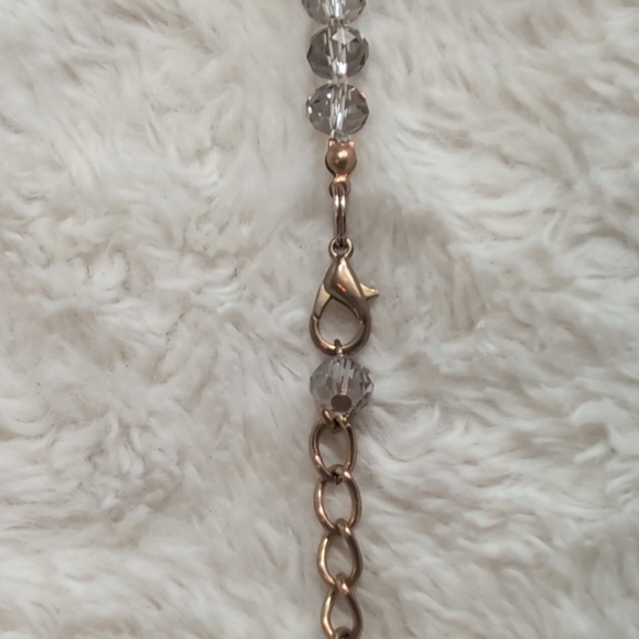 Necklace, Multi-Faceted Crystal Beaded - Picture 10 of 10